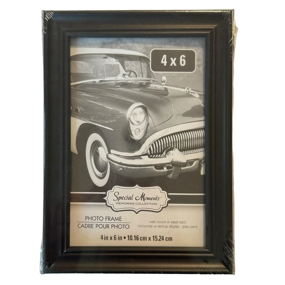 Black 4” x 6” Picture Frame